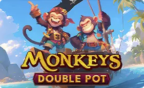 Monkeys Double Pot Monkeys Double Pot