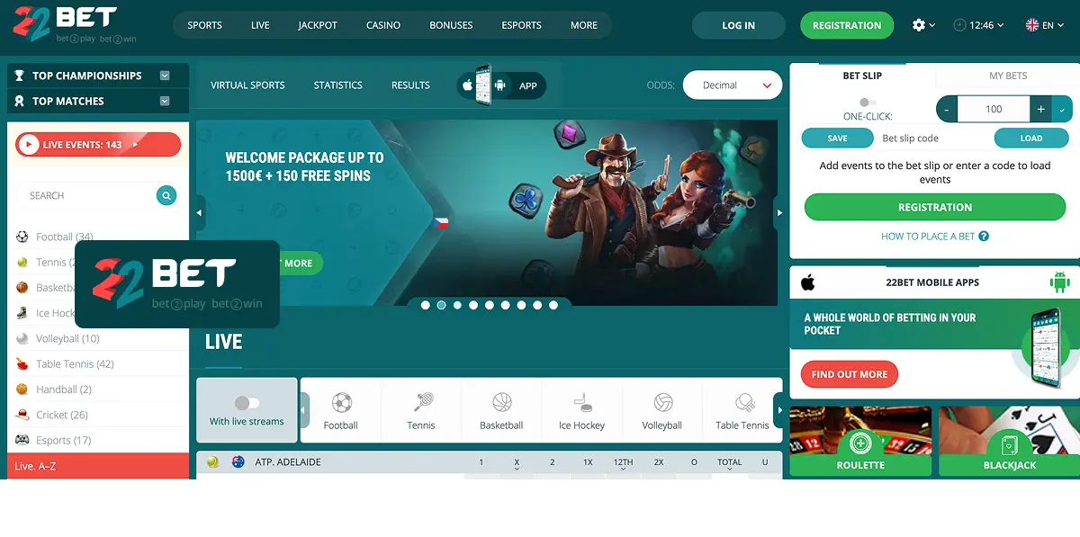 22Bet corredor de apuestas 22Bet corredor de apuestas